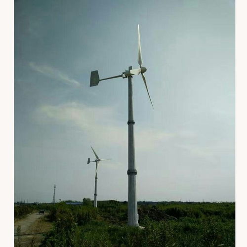 足功率5kw風力發電機220v全套 三相永磁5千瓦家用風力發電機